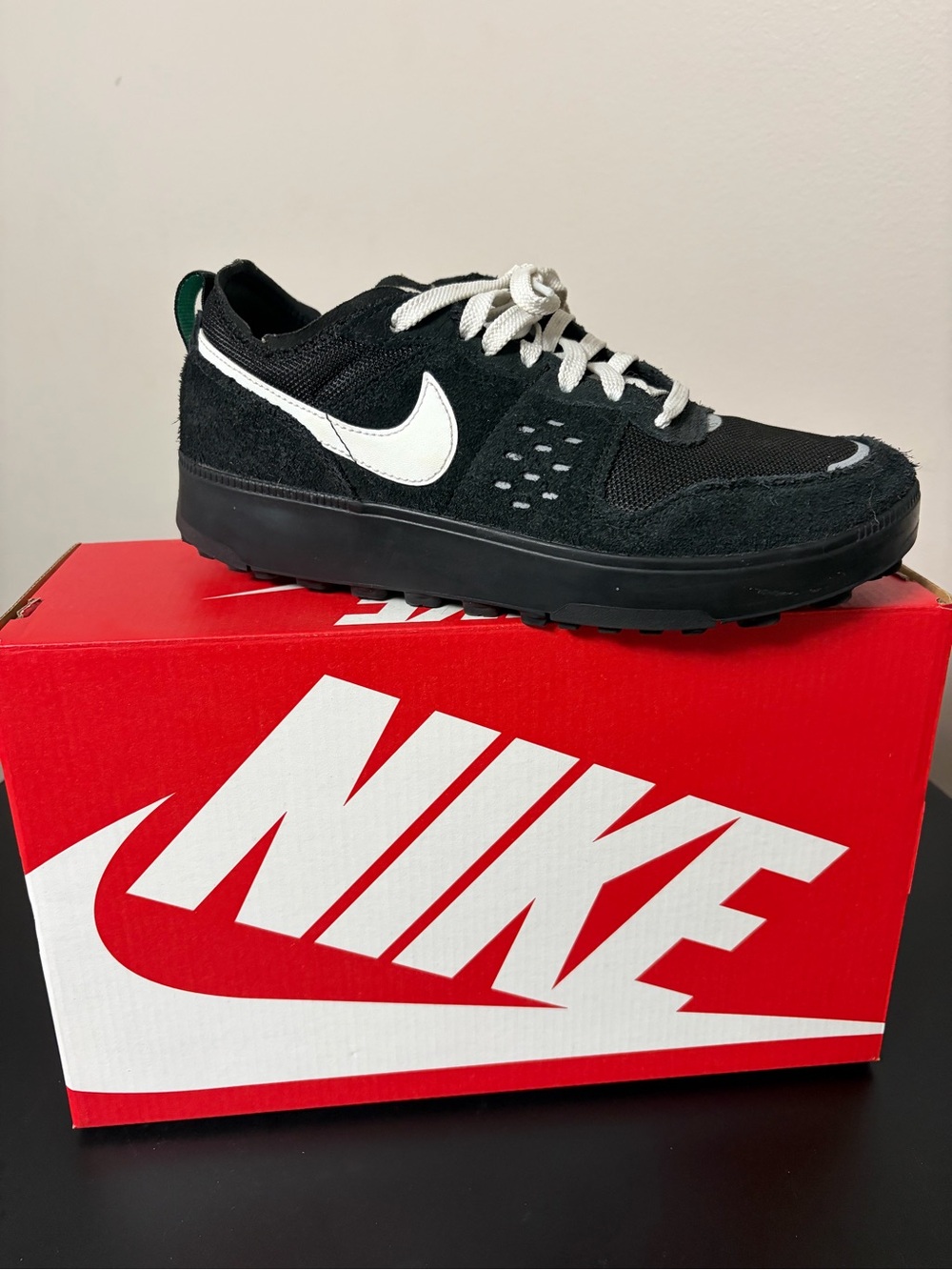 Nike Black and White Trail Sneaker